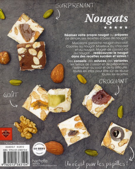 Nougat Alexandre Beauvais collection "50 Best" Hachette Cuisine. – Image 2