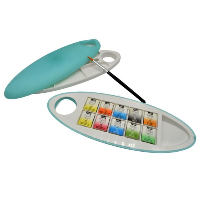 AQUARELLE FINE VOYAGE 10 DEMI-GODETS "PEBEO – Image 2