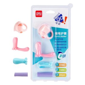 Kit de guides-doigts évolutifs Deli              Le secret d’une belle écriture, sans douleur ! 
