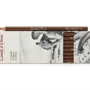 Crayon de couleur à croquis marron « SEPIA » Conté à Paris